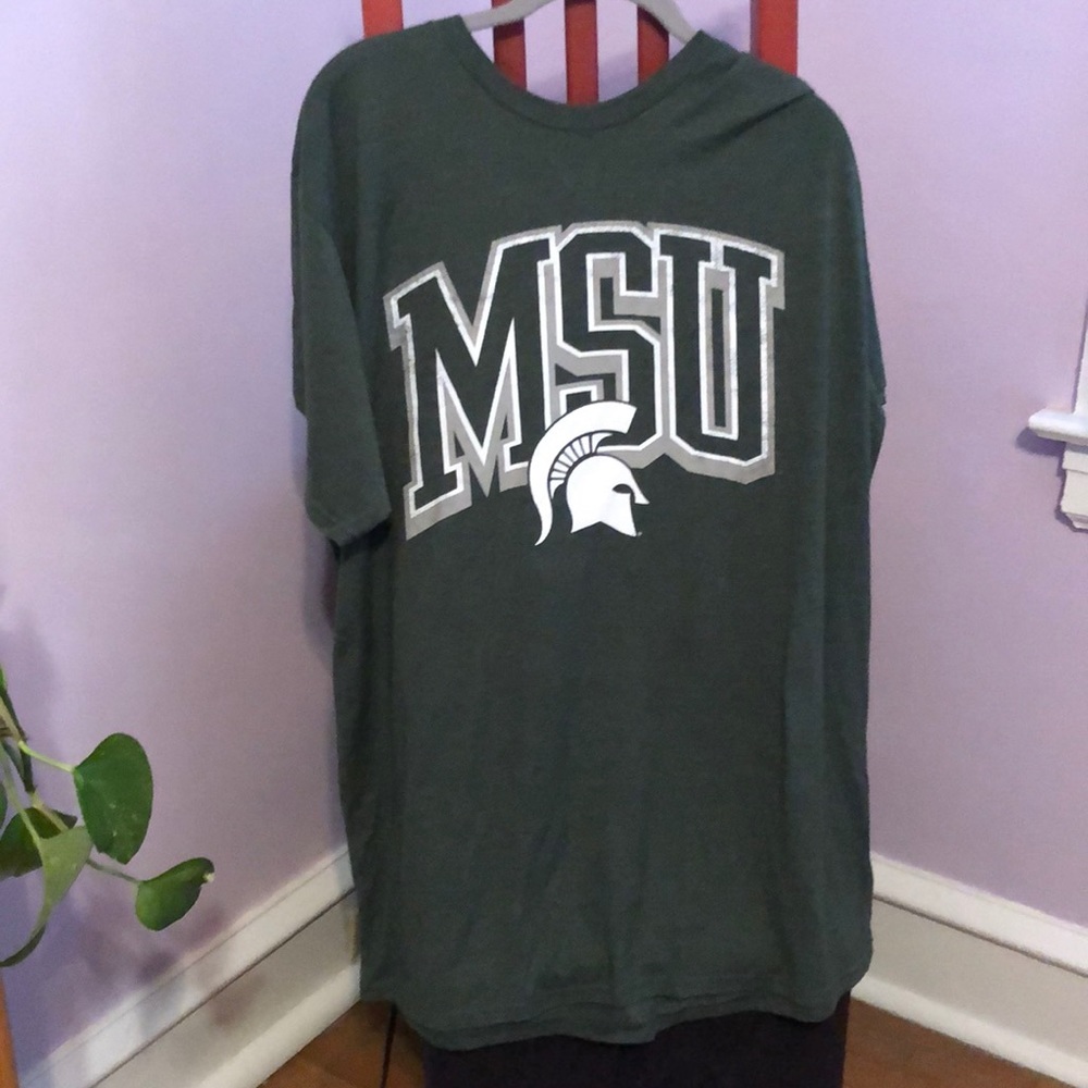 💚 3/$13 Michigan State Spartans MSU tee